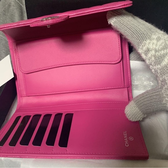 Chanel Matelasse Long Wallet Pink wallet - Picture 3 of 5